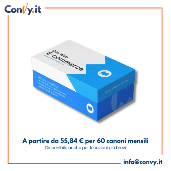 Sito web e commerce